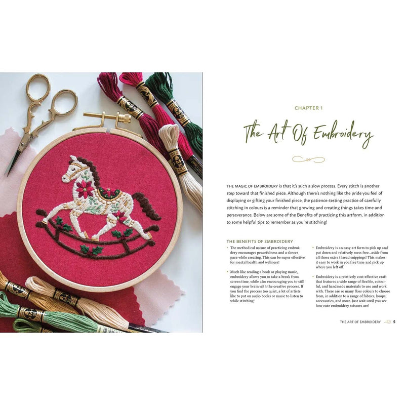 Handmade Holiday: Festive Embroidery Patterns and Techniques for Christmas Crafting By Alyssa Ploof