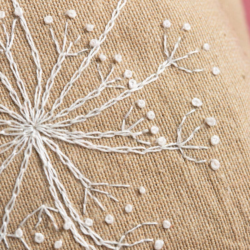 Linen Lavender Bags Embroidery Kit -Bees  From Corinne Lapierre Limited