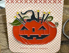 Jack-Halloween Needle Minder by Primrose Cottage Stitches