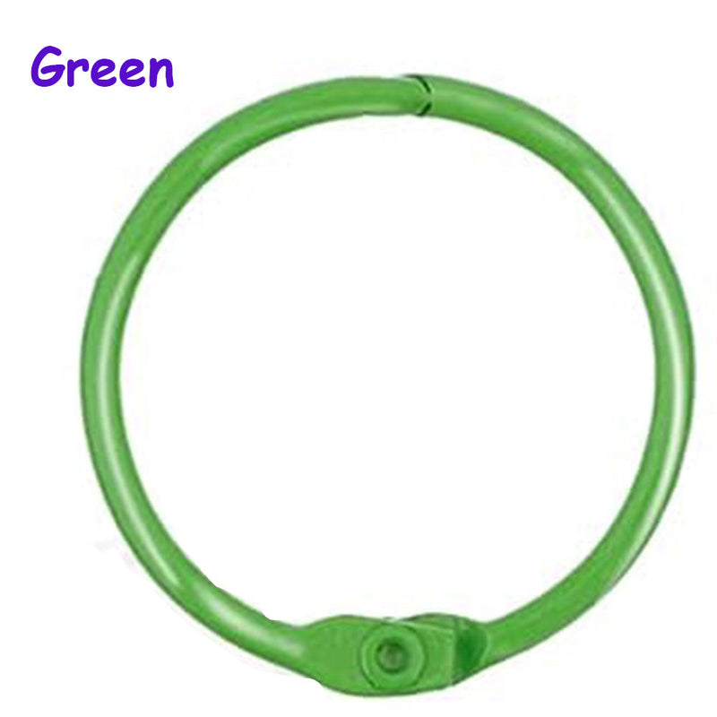 2" Organizer Split Rings Pack of Six for Floss Bobbins By Artful Needleworker and DMC Number Stickers
