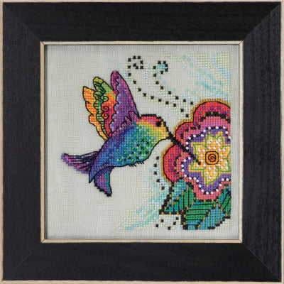 Laurel Burch HUMMINGBIRD by Mill Hill Counted Cross Stitch Kit