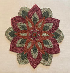 Mandala #2 Punch Needle Pattern from The Ultra Punch Needle
