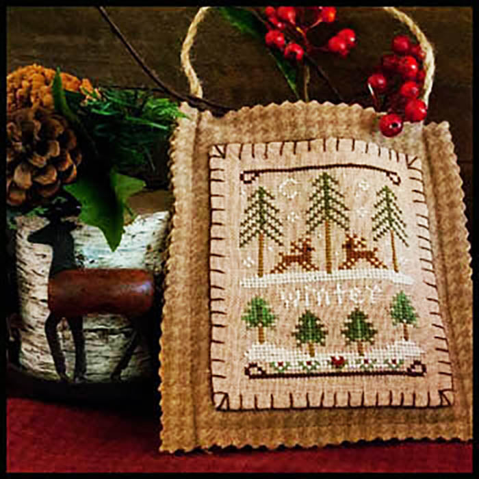 Ornament Winter Forest - (2011 Ornament) by Little House Needleworks Counted Cross Stitch Pattern