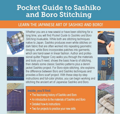 Pocket Guide to Sashiko and Boro Stitching: Carry-Along Reference