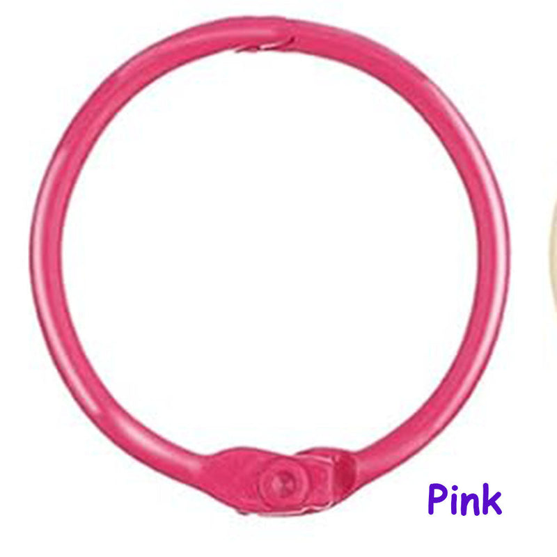 2" Organizer Split Rings Pack of Six for Floss Bobbins By Artful Needleworker and DMC Number Stickers