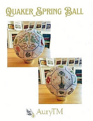 A Quaker Spring Ball By AuryTM Counted Cross Stitch Pattern